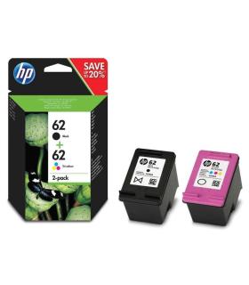 Cartucho de Tinta Original HP n62 Multipack/ Negro/ Tricolor