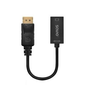 ADAPTADOR DP V1.2- HDMI V1.4 SAVIO AK-62