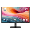 MSI MONITOR PRO MP251L E2.  24.5" PLANO. IPS. 1920x1080. 120Hz. NEGRO.