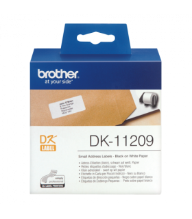 BROTHER ETIQUETAS DE DIRECCIN PEQUEAS 62MMX29MM, 800 UNIDA