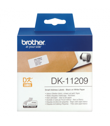 BROTHER ETIQUETAS DE DIRECCIN PEQUEAS 62MMX29MM, 800 UNIDA