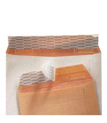 CAJA 100 BOLSAS RADIOGRAFIA (310X410) KRAFT ARMADO 120 GRS. AUTOSAM AUTOADHESIVO TIRA DE SILICONA ENVIO SEGURIDAD SAM 145813