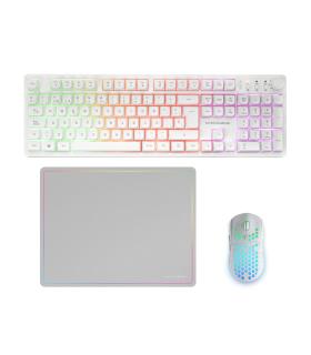 Pack Gaming Mars Gaming MCPWX  Teclado Inalmbrico + Ratn Inalmbrico + Alfombrilla
