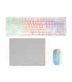 Pack Gaming Mars Gaming MCPWX/ Teclado Inalmbrico + Ratn Inalmbrico + Alfombrilla
