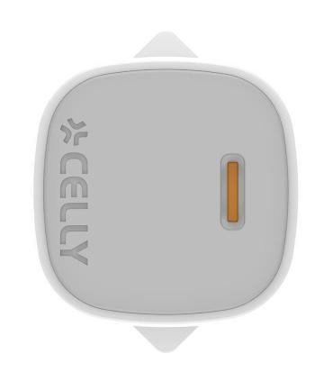 Celly Cargador Gan  1C 25W + C A C Cable
