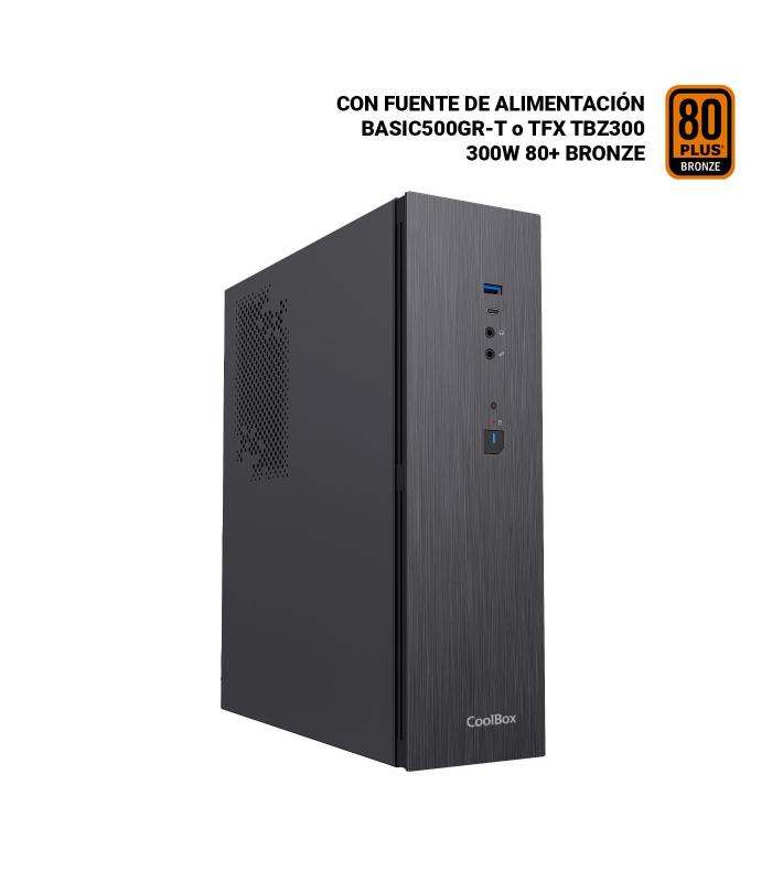COOLBOX CAJA MICRO ATX SLIM T370 CON FTE. TBZ300