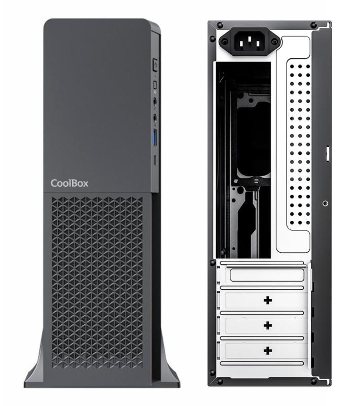 COOLBOX CAJA MATX T313 SLIM FTE.300SBZ 300W 80+BZ