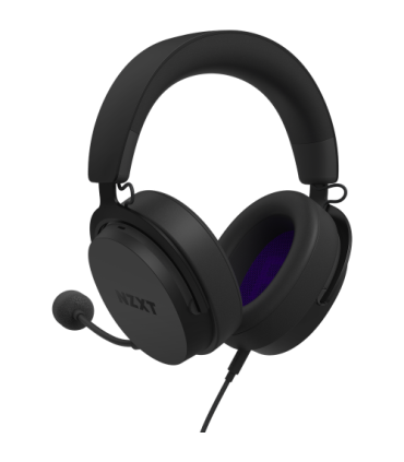 NZXT RELAY AURICULARES CON MICROFONO, DTS, NEGRO