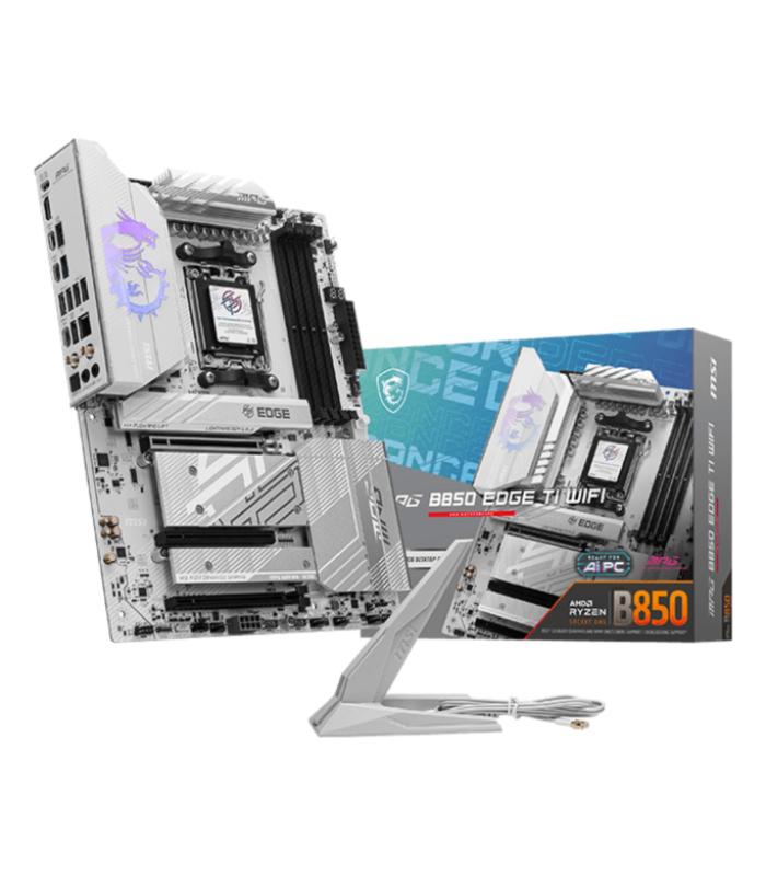 PLACA BASE MSI MPG B850 EDGE TI WIFI PCI-E X16 Gen5, M.2 Gen5