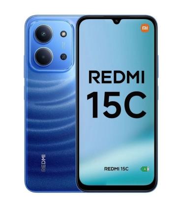 Smartphone Xiaomi Redmi 15C 4GB/ 128GB/ 6.9\'/ Azul