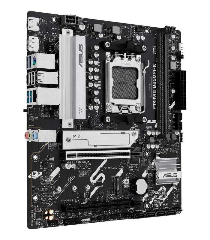 PLACA ASUS PRIME B850M-K,AMD,AM5,B850,2DDR5,128GB,1HDMI+1DP,4SATA3+2M.2,2.5GBLAN,6USB3.2,MATX