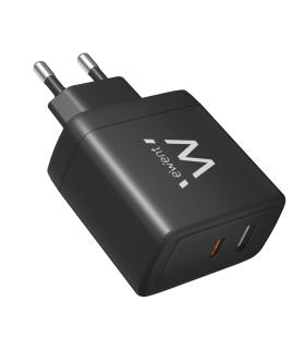 CARGADOR MOVIL RAPIDO EWENT 2PUERTOS (USB-C A) 65W