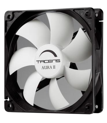 TACENS AURA II 12CM 12DBA, FLUXUS II BEARING,  60,000HRS, ANTIVIBRATION