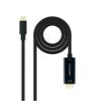 CABLE CONVERSOR USB-C M A HDMI M 4K-30HZ 1.8 M NANOCABLE 10.15.5132