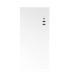 TACENS Caja Microatx NOVAX 1X 8MM FAN,Blanco