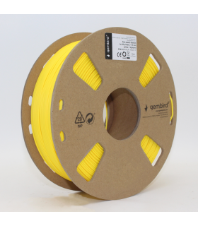 FILAMENTO GEMBIRD  PLA AMARILLO, 1,75 MM, 1 KG