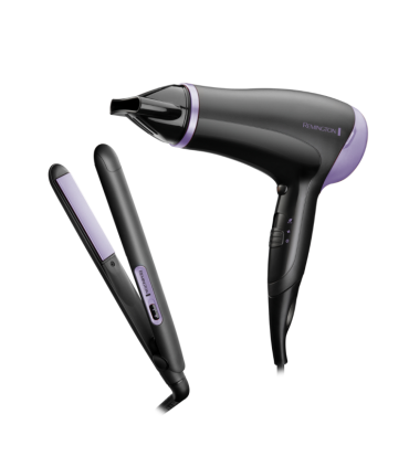 SET SECADOR PLANCHA DEL PELO REMINGTON STYLE ESSENTIALS IONICO Y CERAMICO