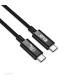 CABLE CLUB3D CERTIFICADO USB4 80G GEN3.2 TIPO-C 2M
