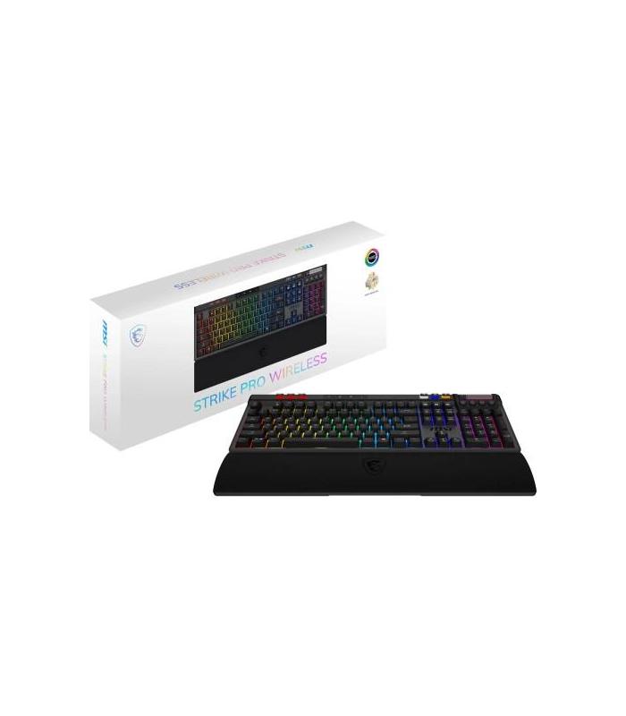 TECLADO MSI STRIKE PRO WIRELESS SILENT ES