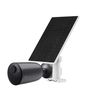 EZVIZ KIT CAMARA IP EB3 4G EXT 2K VIS.NOCT WI DETEC COCHES-HUMAN BK+KIT SOLAR