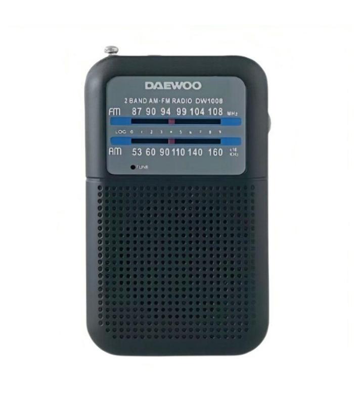 Radio Porttil Daewoo DW1008/ Negra