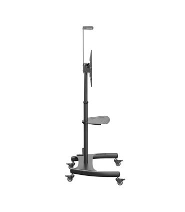 Soporte De Suelo Inclinable  Giratorio Con Ruedas Y Manivela Aisens FT70TE-169 Para TV 37-70'  Hasta 50kg