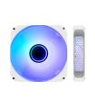 VENTILADOR CAJA ADICIONAL 12X12 ARGB COOLBOX INFINITY COO-VA-12AR02W BLANCO