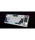 TECLADO MSI FORGE GK600 TKL W SKY ES