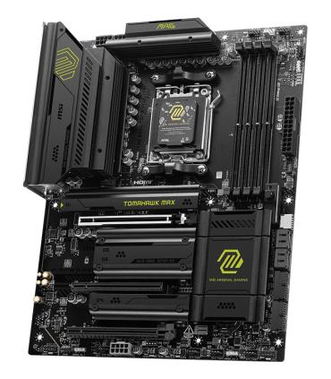 MSI Placa Base MAG B850 TOMAHAWK MAX WIFI ATX AM5