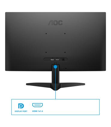Monitor Gaming AOC 24B36X 23.8'  Full HD  0.5ms  144Hz  IPS  Multimedia  Regulable En Altura  Negro