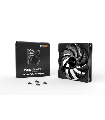 VENTILADOR BE QUIET PURE WINGS  3 140MM NEGRO PWM HIGH-SPEED