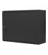 ARMARIO LANBERG MURAL RACK 19\" 4U+3U/540X200 BAJO PERFIL NEGRO ENSAMBLADO