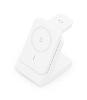 Aisens Cargador Inalmbrico USBC 15W 4 En 1 Blanco