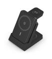Aisens Cargador Inalmbrico USBC 15W 4 En 1 Negro