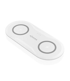 Aisens Cargador Inalmbrico USBC 15W 2 En 1 Blanco
