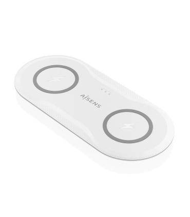 Aisens Cargador Inalmbrico USBC 15W 2 En 1 Blanco