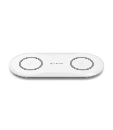 Aisens Cargador Inalmbrico USBC 15W 2 En 1 Blanco
