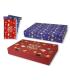 CAJA PLEGABLE REYES MAGOS (43x26x6,5 CM) COLORES SURTIDOS BISMARK 333604