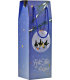 CAJA CON ASA MENSAJES EFECTO MADERA BOTELLERO REYES MAGOS (13X36X10 CM) COLORES SURTIDOS BISMARK 333603