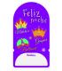 PACK 6 ETIQUETAS ADHESIVAS REYES MAGOS (6X16,5 CM) BISMARK 333589