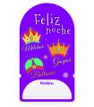 PACK 6 ETIQUETAS ADHESIVAS REYES MAGOS (6X16,5 CM) BISMARK 333589