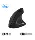 SUBBLIM Ratn GLIDE VERTICAL ERGO DUAL MOUSE BATTERY BLACK