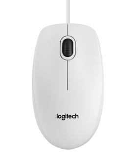 RATN PTICO LOGITECH B100 BLANCO