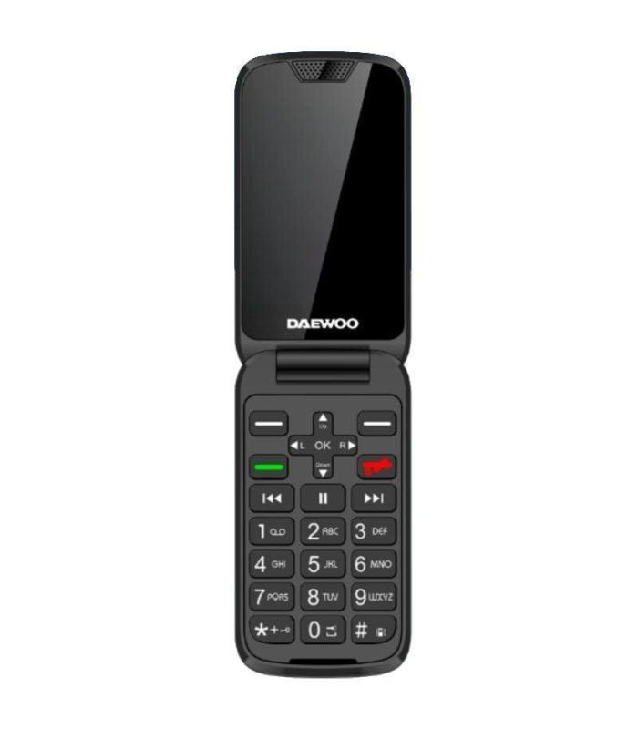 Telfono Mvil Daewoo DW8005 para Personas Mayores/ 4G/ Negro