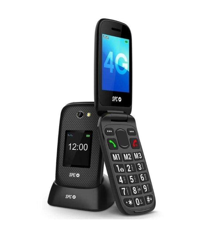 Telfono Mvil SPC Harmony 2 4G para Personas Mayores/ Negro
