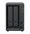 NAS Synology Diskstation DS725+/ 2 Bahas 3.5'- 2.5'/ 4GB DDR4/ Formato Torre