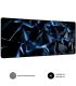 Alfombrilla Subblim Blue Obsidian XL/ 900 x 400 x 3 mm