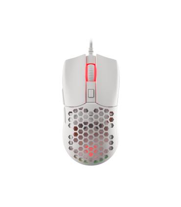 RATON GAMING GENESIS KRYPTON 750 RGB SENSOR PMW3333 8000 DPI BLANCO