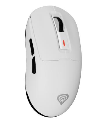 RATON GAMING GENESIS ZIRCON 660 WIRELESS CABLE BT 12000 DPI BLANCO ULTRALIVIANO