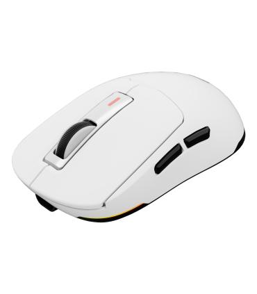 RATON GAMING GENESIS ZIRCON 660 WIRELESS CABLE BT 12000 DPI BLANCO ULTRALIVIANO